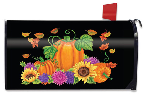 Bountiful Harvest Fall Mailbox Cover
