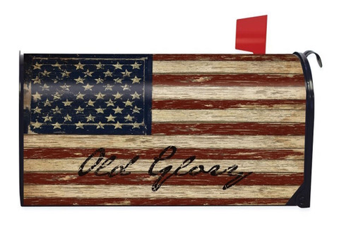 Old Glory Patriotic Magnetic Mailbox Cover