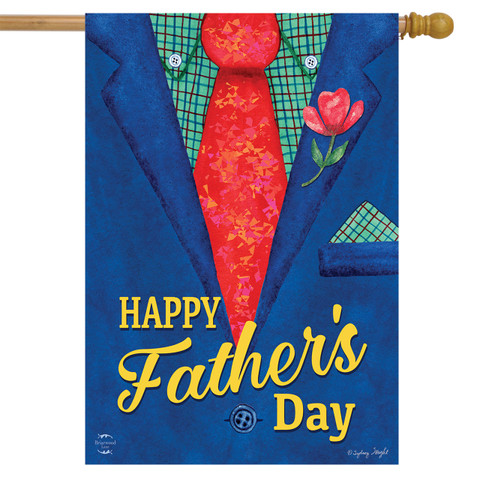 Father's Day Suit House Flag