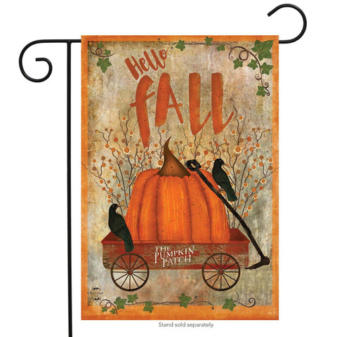 Prized Pumpkin Fall Garden Flag
