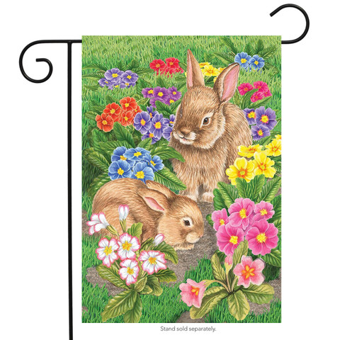 Bunny Friends Easter Garden Flag
