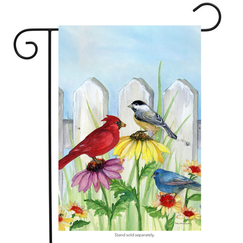 Birdsong Spring Garden Flag