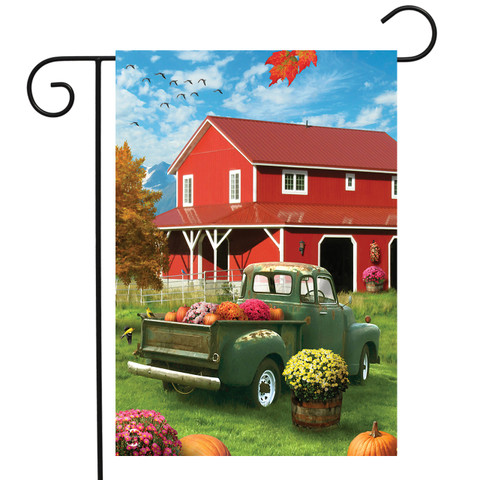 Farm Fresh Mums Autumn Garden Flag