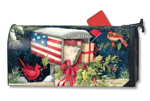 Christmas Cards Mailbox Cover