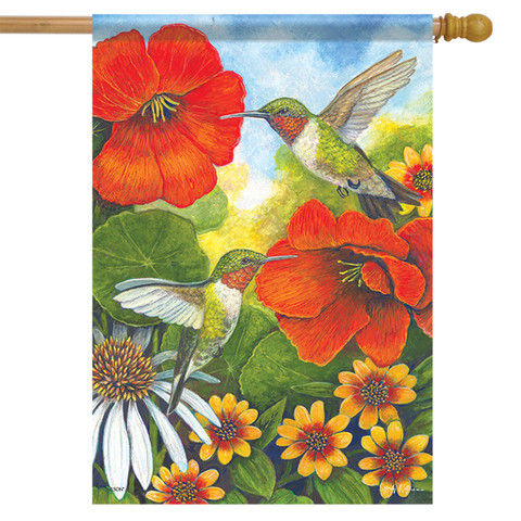 Hummingbird Friends House Flag