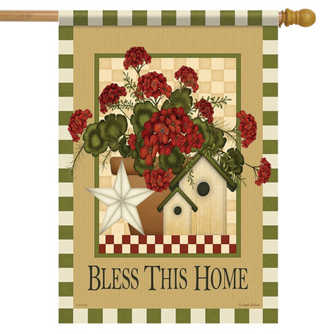 Country Trio House Flag