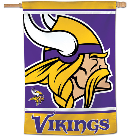 Minnesota Vikings Vertical NFL Flag