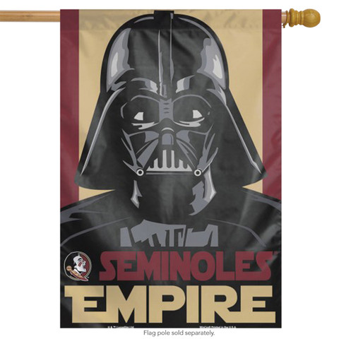 Seminoles NCAA Star Wars Vertical House Flag