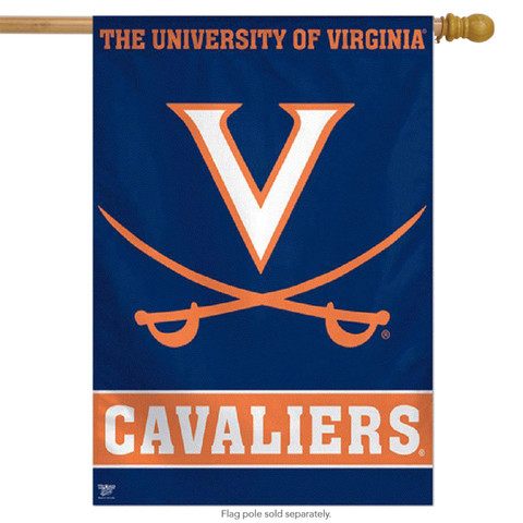 University of Virginia Vertical Flag NCAA
