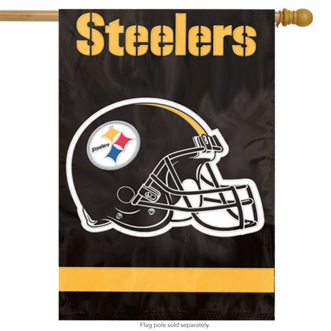 Pittsburgh Steelers Licensed NFL House Flag