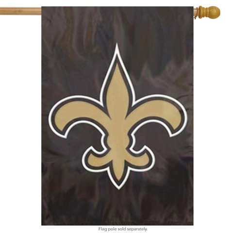 New Orleans Saints Applique Banner