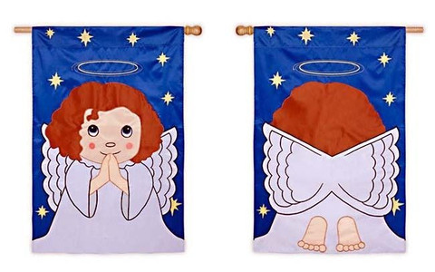 Blessed Angel House Flag