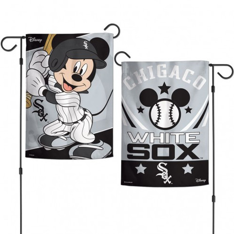 Chicago White Sox Mickey Mouse Garden Flag