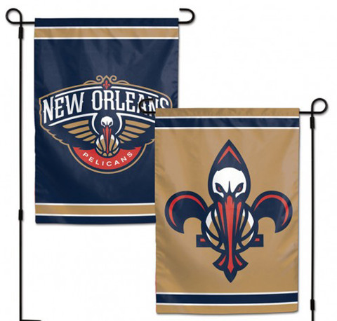 New Orleans Pelicans NBA 2 Sided Garden Flag