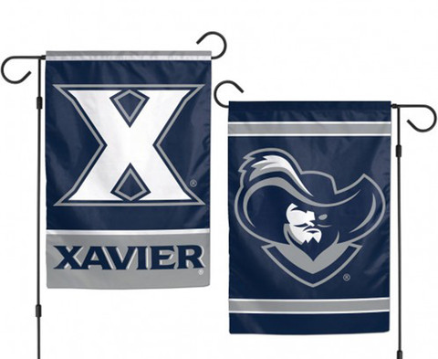 Xavier University Musketeers 2 Sided NCAA Garden Flag