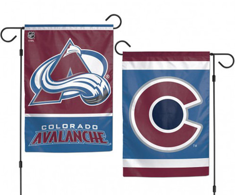 Colorado Avalanche 2 Sided NHL Garden Flag