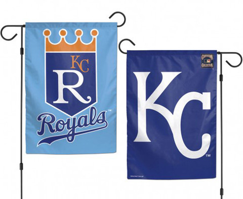 Kansas City Royals 2 Sided MLB Garden Flag