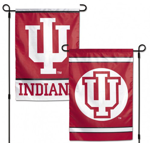 Indiana University Hoosiers 2 Sided Garden Flag