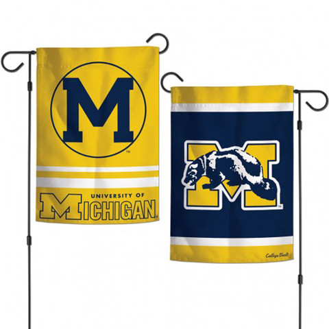 University of Michigan NCAA Wolverines Garden Flag