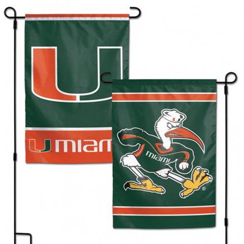 University of Miami NCAA Garden Flag