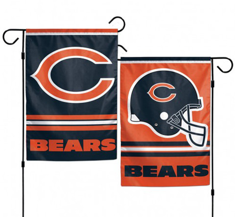 Chicago Bears 2 Sided NFL Garden Flag