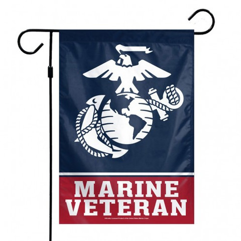 United States Marine Corps Veteran Garden Flag