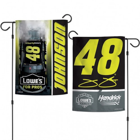 Jimmie Johnson #48 2-Sided Garden Flag