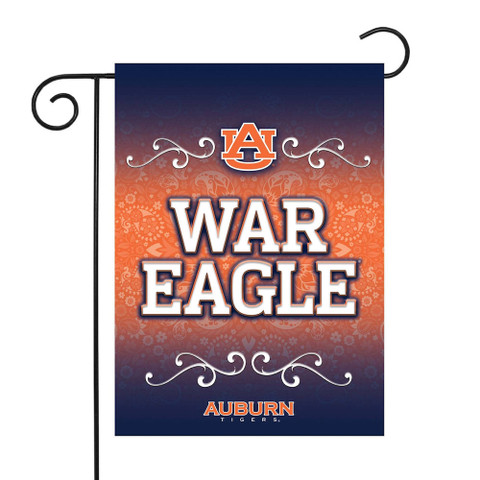 Auburn University Tigers Paisley NCAA Garden Flag