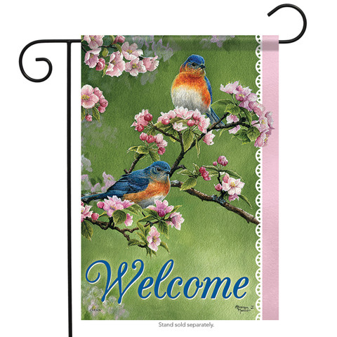 Springtime Welcome Garden Flag