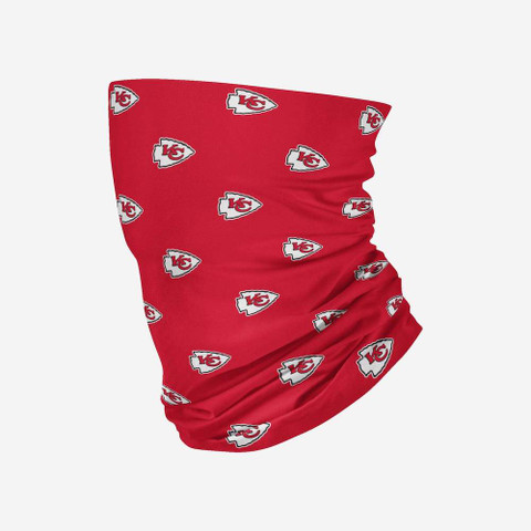 Kansas City Chiefs Mini Print Gaiter Scarf