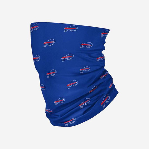 Buffalo Bills Mini Print Gaiter Scarf