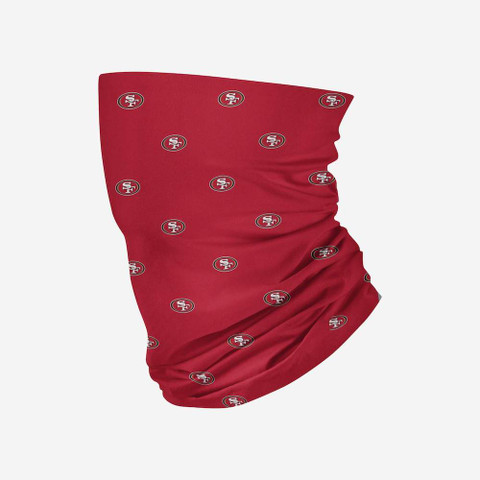 San Francisco 49ers Mini Print Gaiter Scarf
