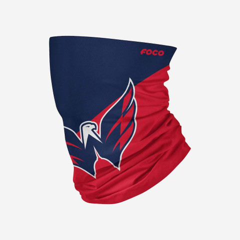 Washington Capitals Big Logo Gaiter Scarf NHL Licensed Face Head Neck Covering