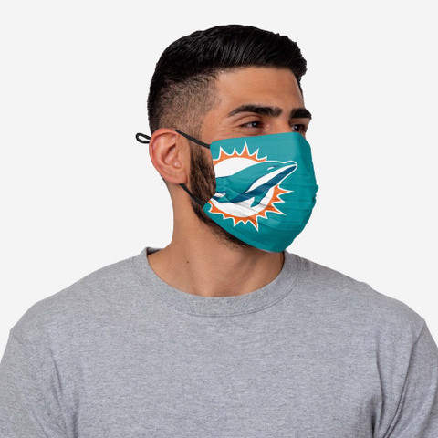 Miami Dolphins On-Field Sideline Big Logo Face Mask