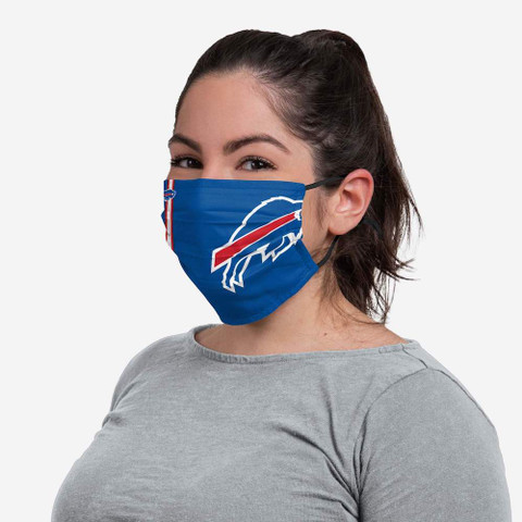 Buffalo Bills On-Field Sideline Big Logo Face Mask