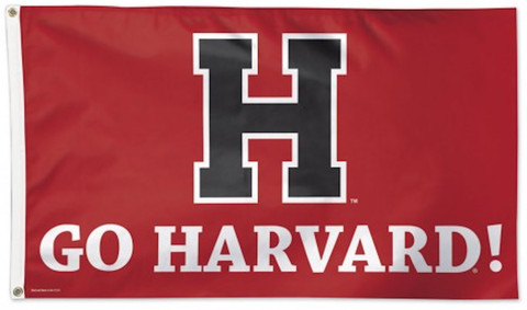Harvard University Deluxe Grommet Flag