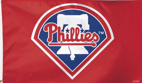 Philadelphia Phillies MLB Deluxe Grommet Flag