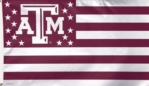 Texas A&M University NCAA Aggies Deluxe Grommet Flag
