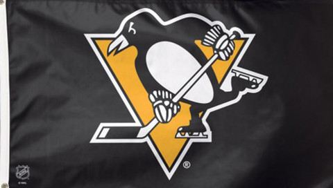 Pittsburgh Penguins NHL Deluxe Grommet Flag