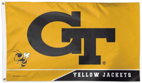 Georgia Tech University Deluxe Grommet Flag