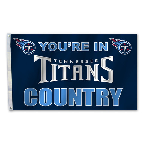 Tennessee Titans Country Grommet Flag