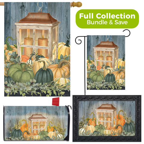 Autumn's Glow Lantern Farmhouse Design Collection