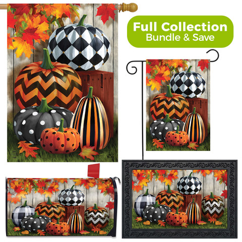 Patterned Pumpkins Autumn Design Collection