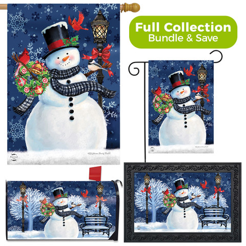 Snowman Holiday Cheer Christmas Design Collection