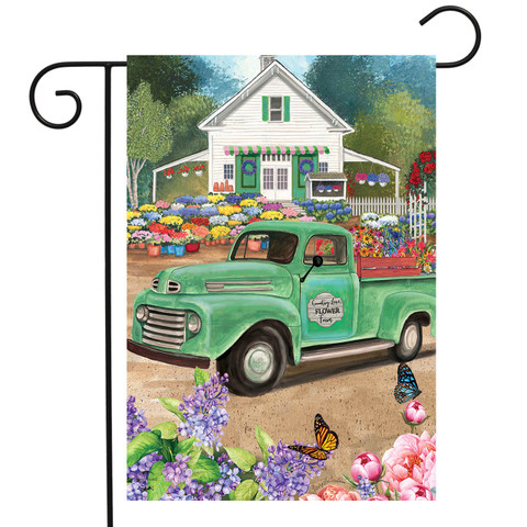 Flower Farm Spring Garden Flag