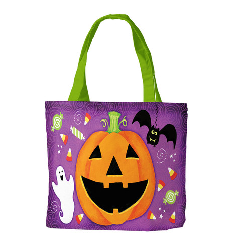 Halloween Treats Canvas Tote Bag