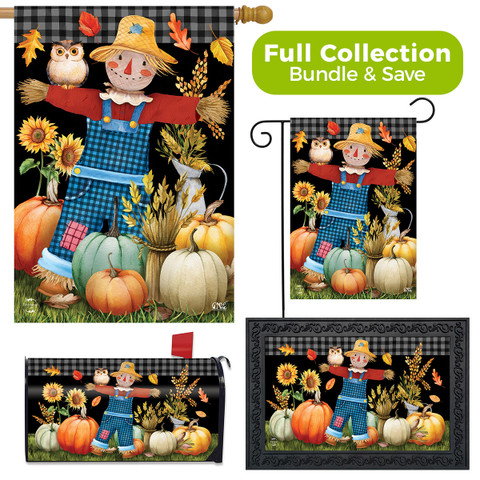 Friendly Scarecrow Autumn Design Collection
