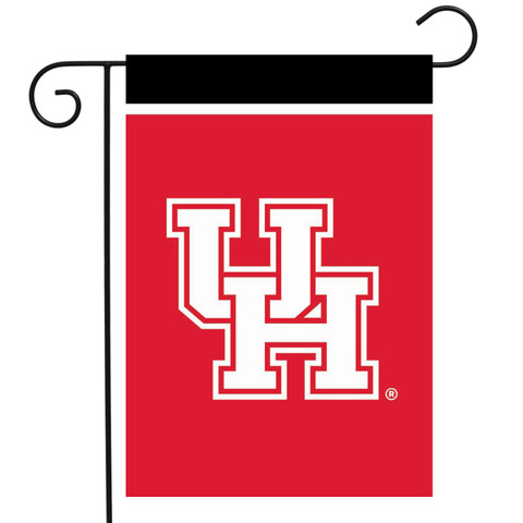 Briarwood Lane University Of Houston NCAA garden flag, small, decorative, colorful, printed banner for porch display.
