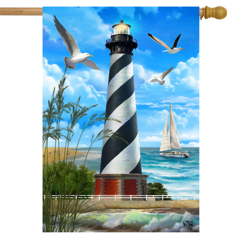 Hatteras Lighthouse Summer House Flag