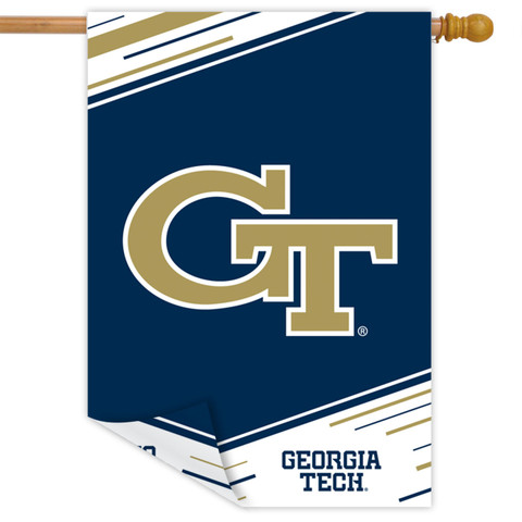 Georgia Tech NCAA Licensed Double-Sided House Flag